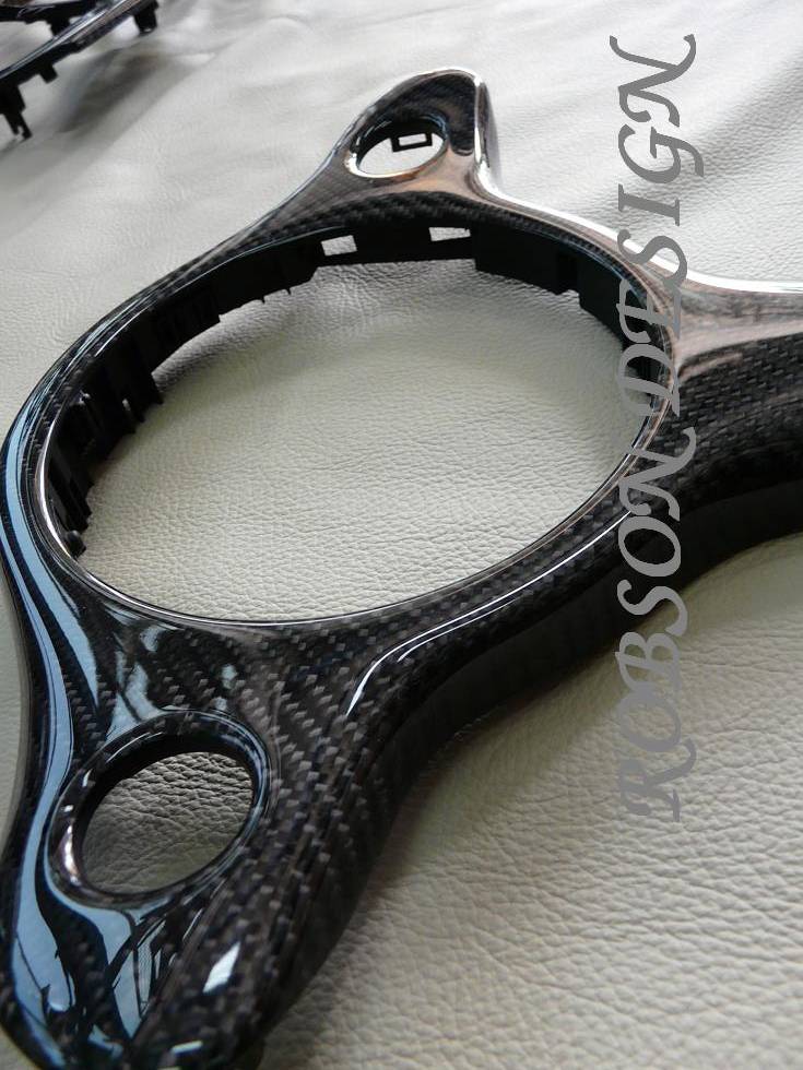 Alfa Romeo 159 Premium Carbon Fiber Steering Wheel Switch Cover (core exchange required)