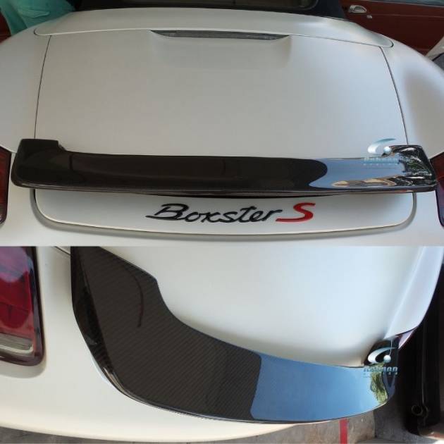 Porsche 911 997 987 Boxster S 2005-2011 Premium Carbon fiber Rear Boot Spoiler (core exchange required)