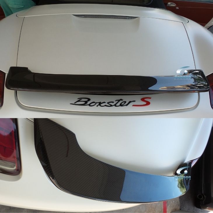 Porsche 911 997 987 Boxster S 2005-2011 Premium Carbon fiber Rear Boot Spoiler (core exchange required)