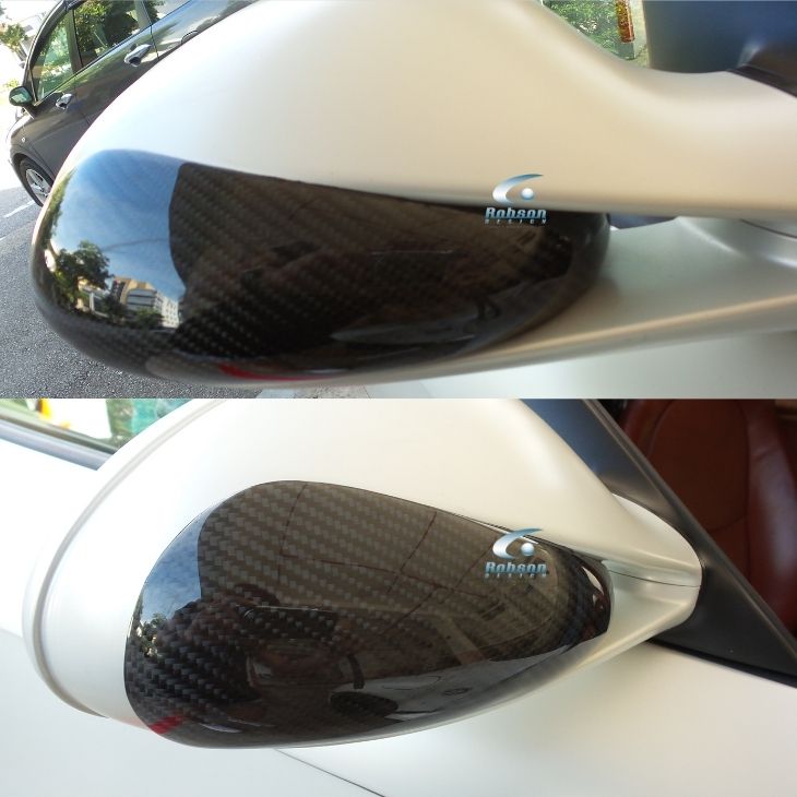 Porsche 997 911 987 Boxster S 2005-2011 Premium Carbon fiber Side Mirror Cover *2pcs* (core exchange required) - Image 2