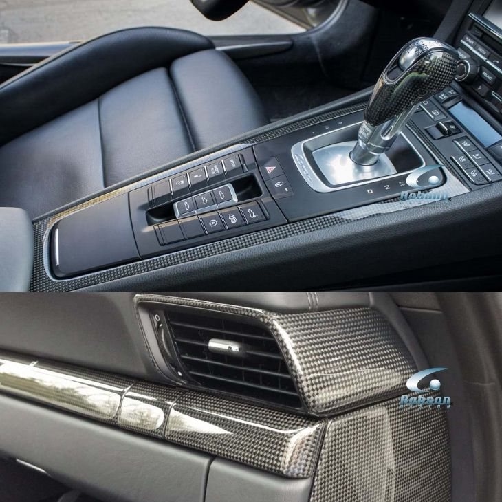 Porsche 997 911 987 Boxster S 2005-2011 Premium Carbon fiber Interior Panels *5pcs*(core exchange required) - Image 2