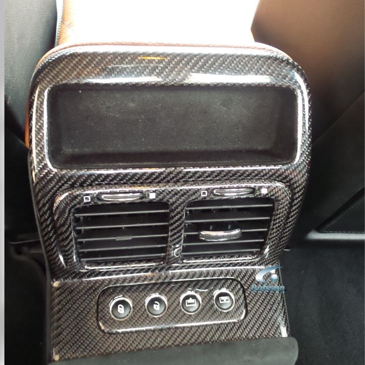 Maserati Quattroporte 2008-2013 Rear Center Console AC Control Trim Bezel *3pcs*(core exchange required) - Image 2