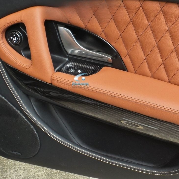 Maserati Quattroporte 2008-2013 carbon Fiber Interior Panels*7pcs*(core exchange required) - Image 7