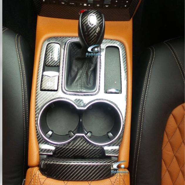 Maserati Quattroporte 2008-2018 carbon Fiber Shift Panel Without Buttons(core exchange required)