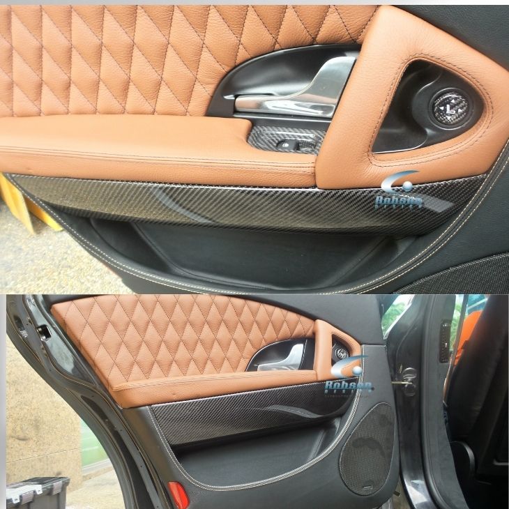 Maserati Quattroporte 2008-2013 carbon Fiber Interior Panels*7pcs*(core exchange required) - Image 5
