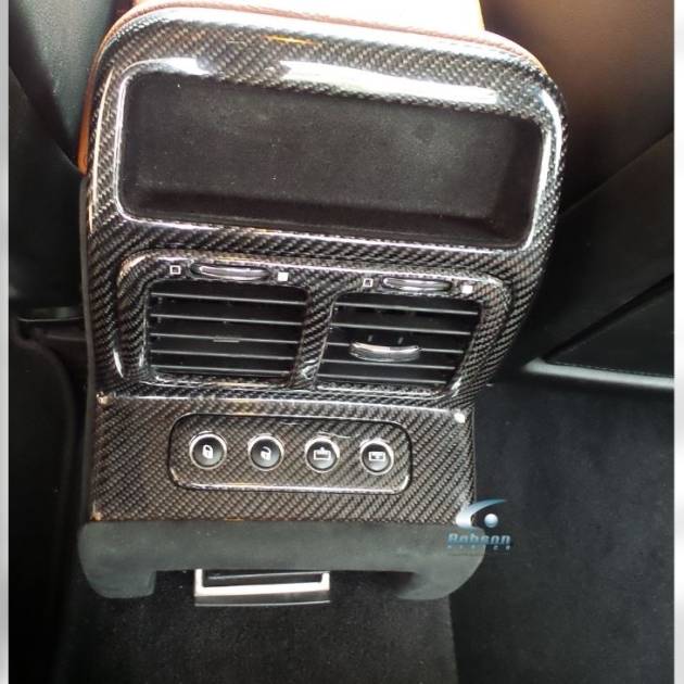 Maserati Quattroporte 2008-2013 Rear Center Console AC Control Trim Bezel *3pcs*(core exchange required)