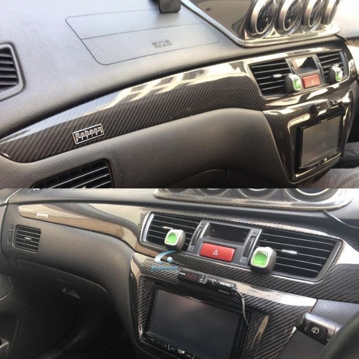 Mitsubishi Evo 8/9 Carbon Fiber Dash Panel *2pcs* (core exchange required) - Image 3