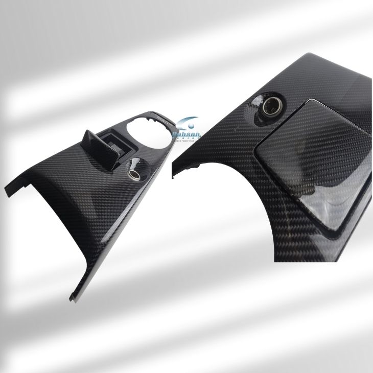 Mitsubishi Evo 8/9 Carbon Fiber Center Console Panel *2pcs* (core exchange required) - Image 3