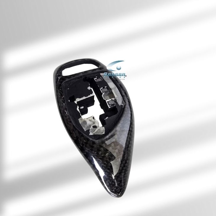 BMW 5 Series F10 Premium Carbon Fiber Gear Knob Cover(core exchange required) - Image 3
