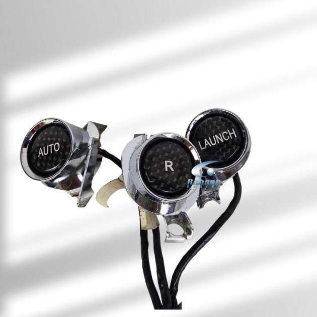 Ferrari California F149  Premium Plain Carbon Fiber Gear Buttons *3pcs* 2011-2015(core exchange required)