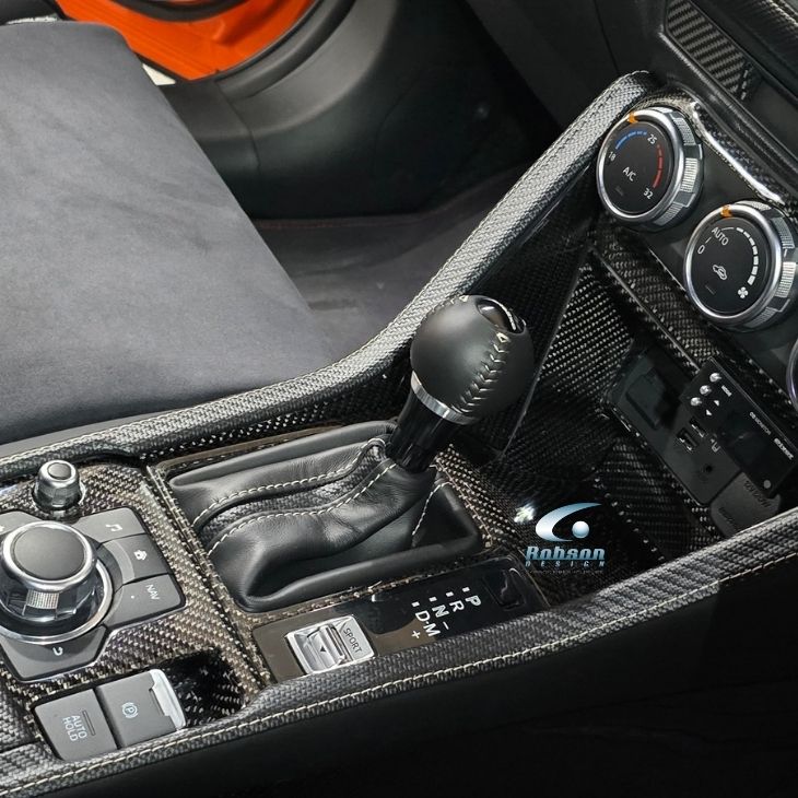 Mazda 3 Premium Carbon Fiber Gear Shift Panel (core exchange required) - Image 2