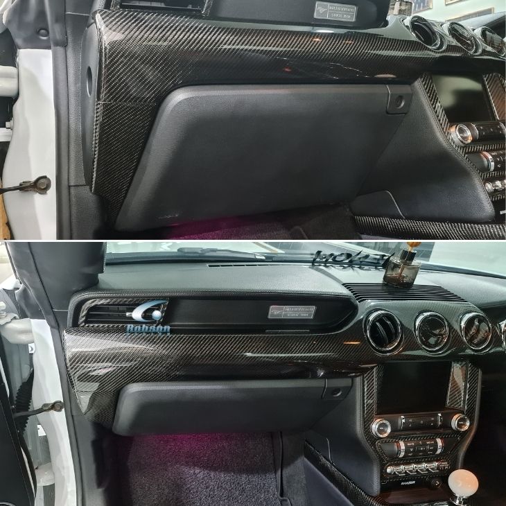Ford Mustang Genuine Carbon Fiber Dash Panels*4pcs*(core exchange required) - Image 3