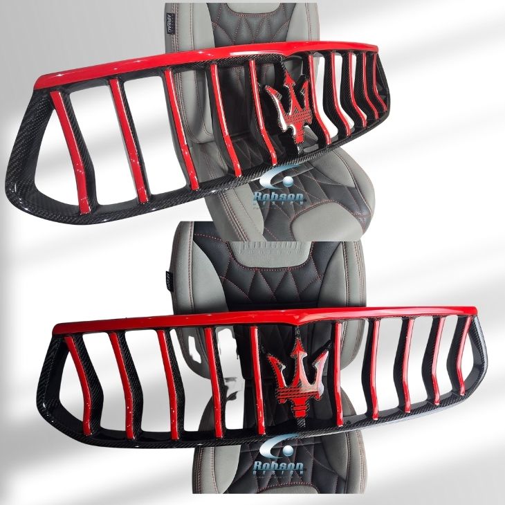 Maserati Gran Turismo MC Stradale Premium Carbon Fiber Front Grill *full carbon**(core exchange required) - Image 3