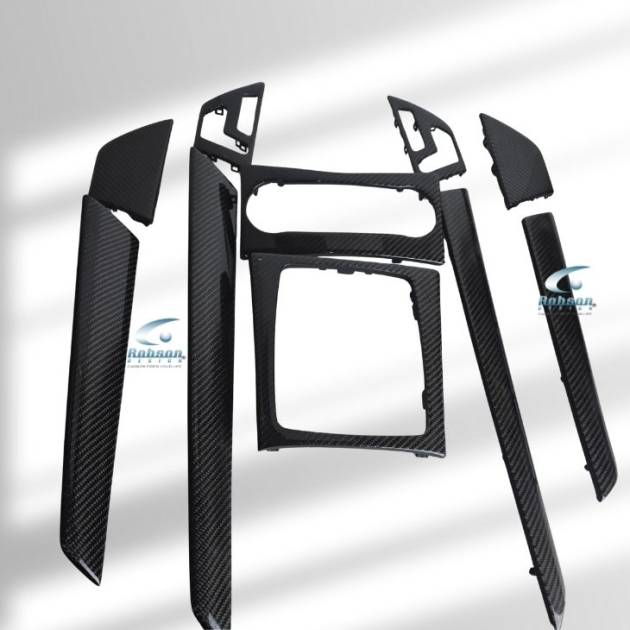 Mercedes Benz C Class W204 Genuine Carbon Fiber Interior Panels 2008-2013*10pcs*(core exchange required)