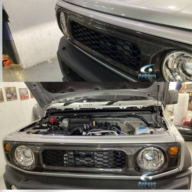 Suzuki Jimmy Premium Carbon Fiber Front Grill (core exchange required)