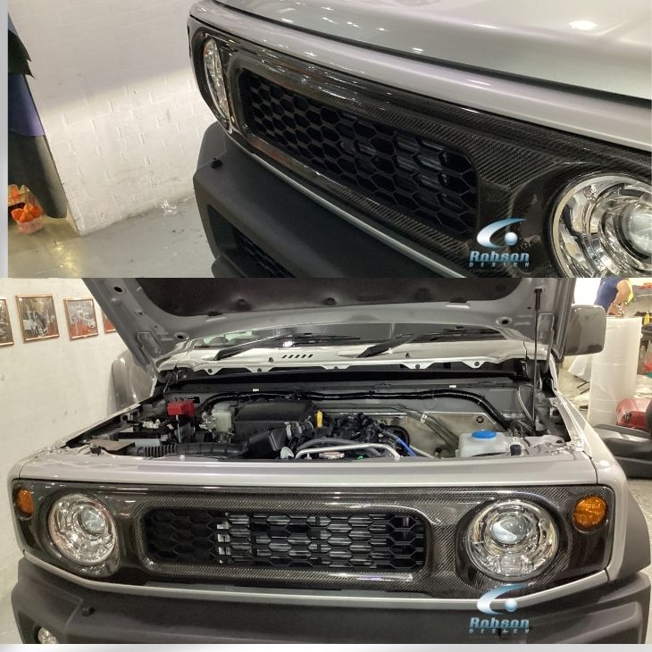 Suzuki Jimmy Premium Carbon Fiber Front Grill (core exchange required)
