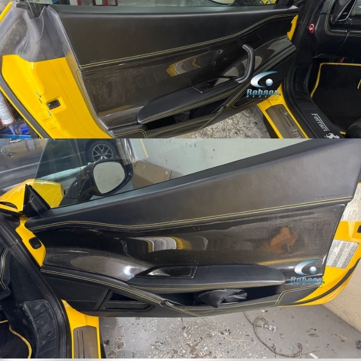 Ferrari 458 Italia Premium Carbon Fiber Door Panel Trim 2005-2019(core exchange required)