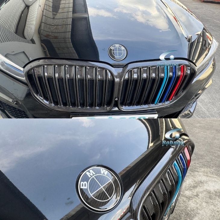 BMW 7 Series G12 Premium Carbon Fiber Front Grill (facelift) (core exchange required) - Image 2