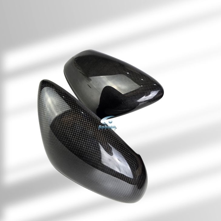 Porsche Taycan 2020-2025 Premium Plain Carbon fiber Side Mirror Cover*2pcs*(core exchange required) - Image 5