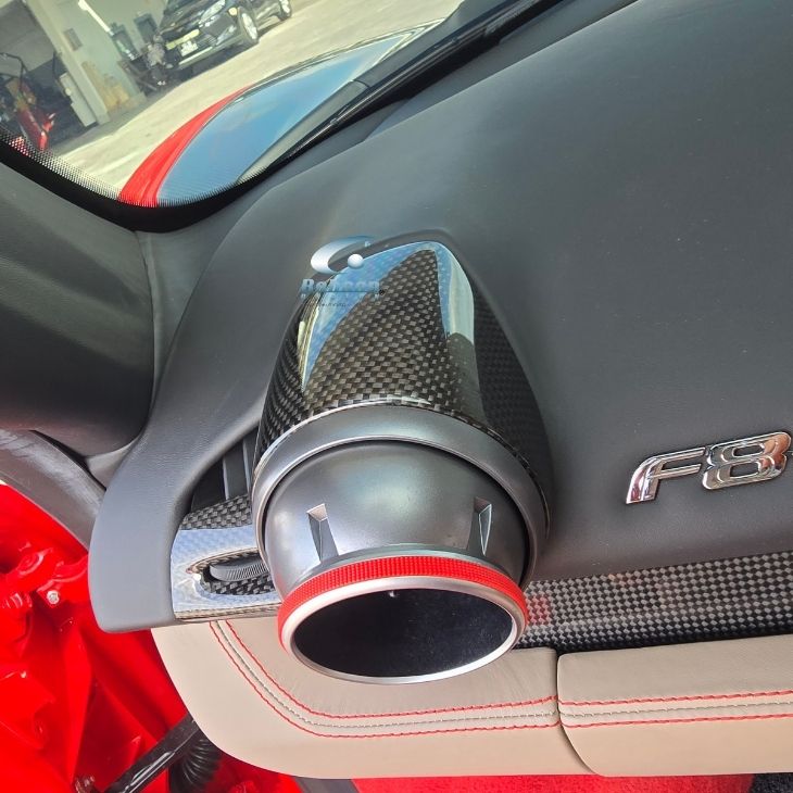 Ferrari F8 Premium Carbon Fiber Aircon Panels*3pcs*(core exchange required) - Image 3