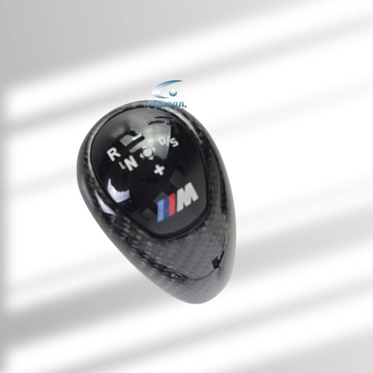 BMW M5/M6 Premium Carbon Fiber Gear Knob Cover(core exchange required) - Image 3
