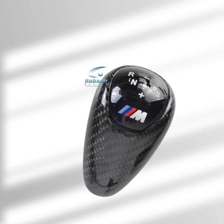 BMW M5/M6 Premium Carbon Fiber Gear Knob Cover(core exchange required) - Image 2