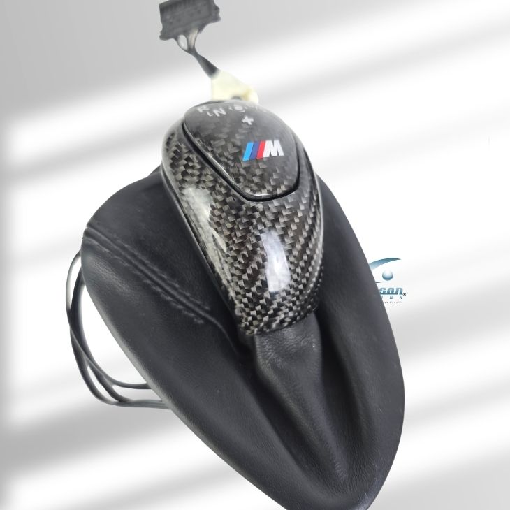 BMW E90 E92 E93 M3 Premium Carbon Fiber Gear Knob Cover(core exchange required) - Image 2