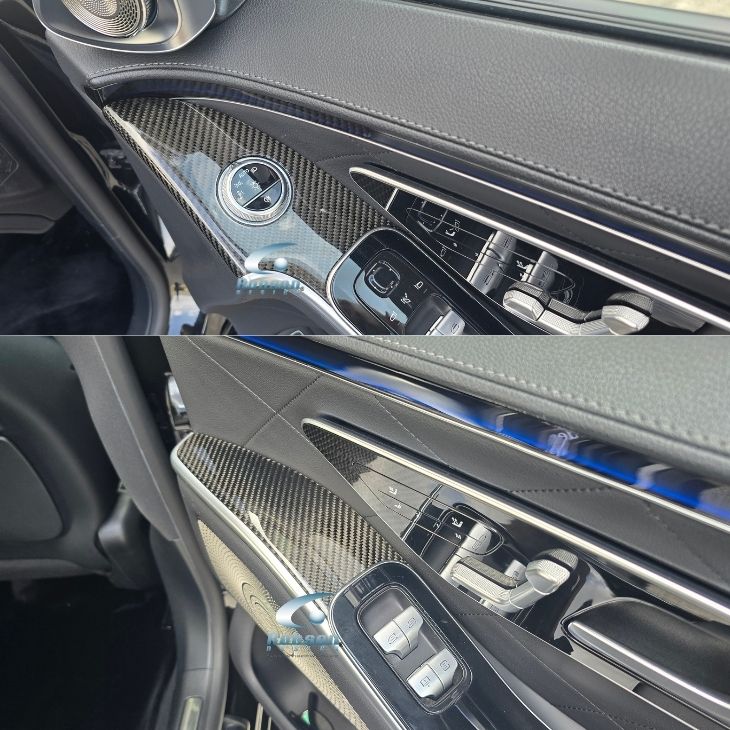 Mercedes Benz S Class S500 W223 2020-2026 Premium Carbon Fiber Interior Panels*6pcs* (core exchange required) - Image 4
