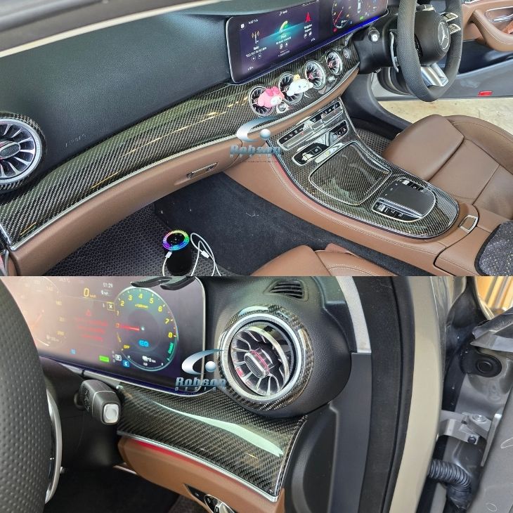 Mercedes Benz S Class S500 W223 2020-2026 Premium Carbon Fiber Interior Panels*4pcs* (core exchange required) - Image 2